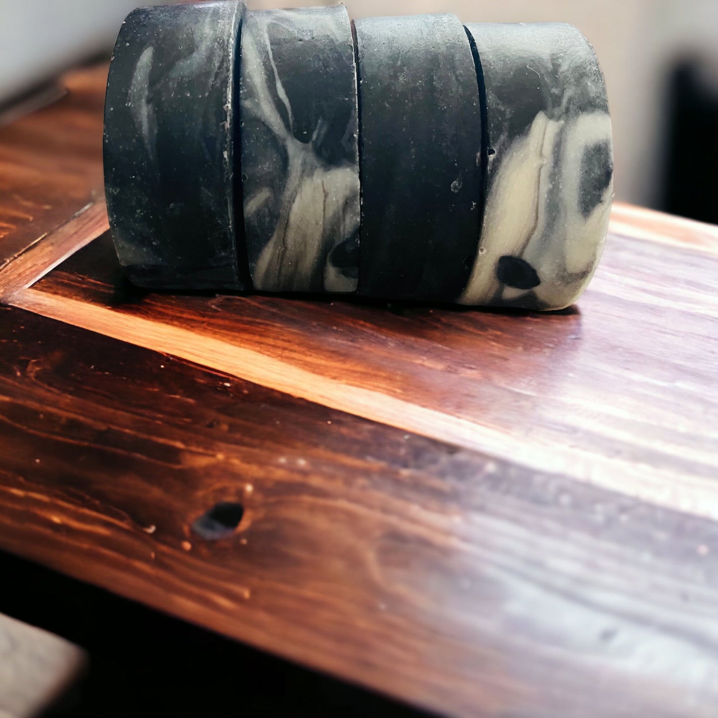 Evening- Round (Unscented + Activated Charcoal)