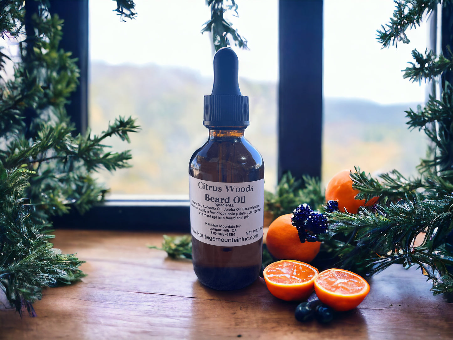 “Citrus Woods” Beard oil